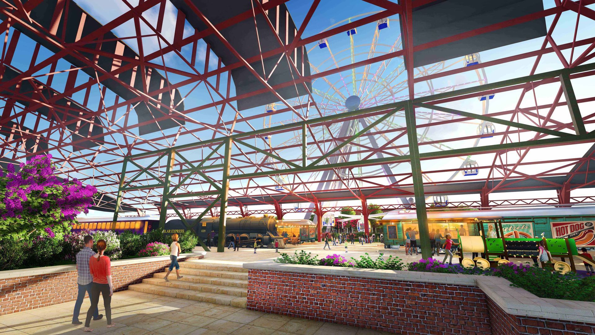 Renderings of the St. Louis Aquarium